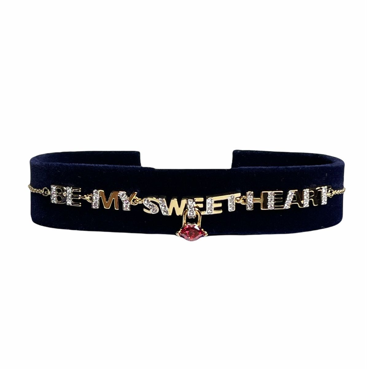 Swarovski Swarovski Be my Sweet heart Red Lip Charm bracelet Size ONE SIZE - 2 Thumbnail