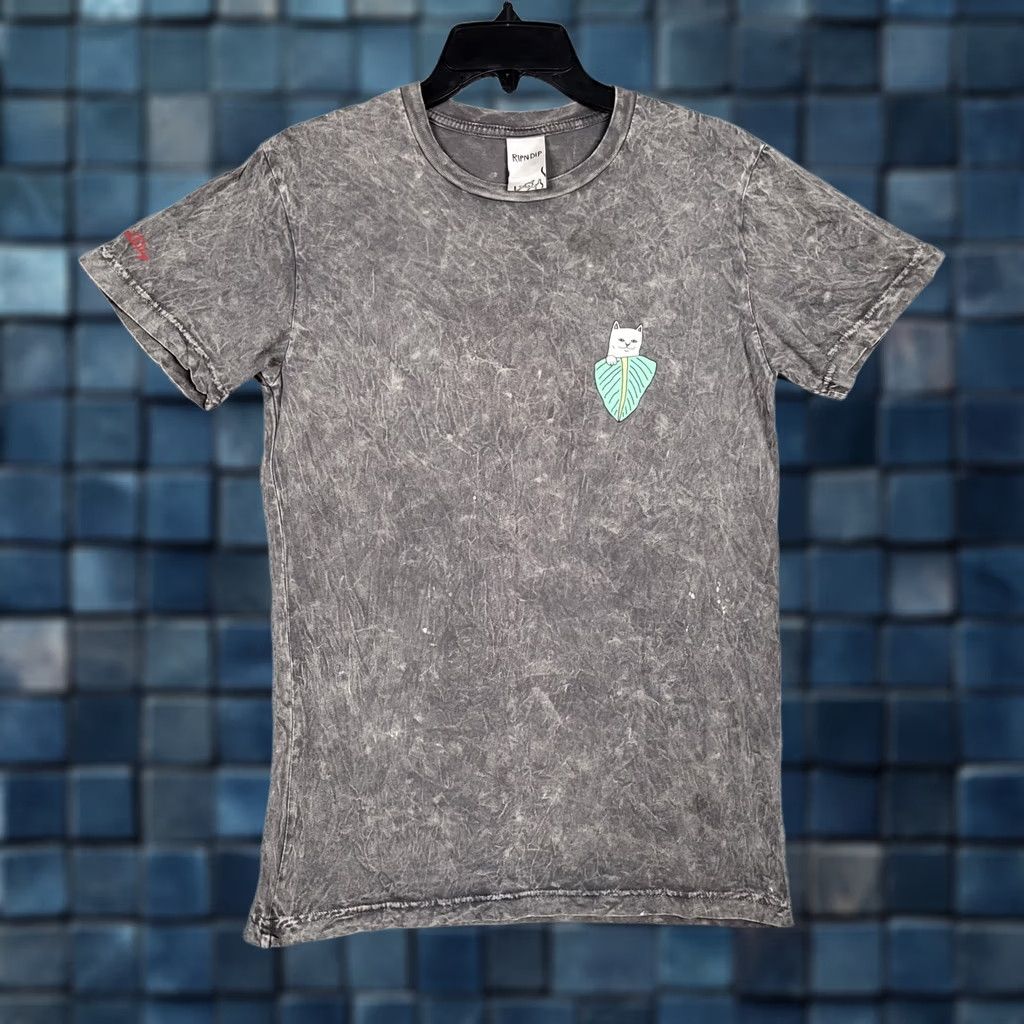 RIPNDIP RIPNDIP Women's Gray Tie-dye Short sleeve Tee Size S Size 28" / US 6 / IT 42 - 1 Thumbnail