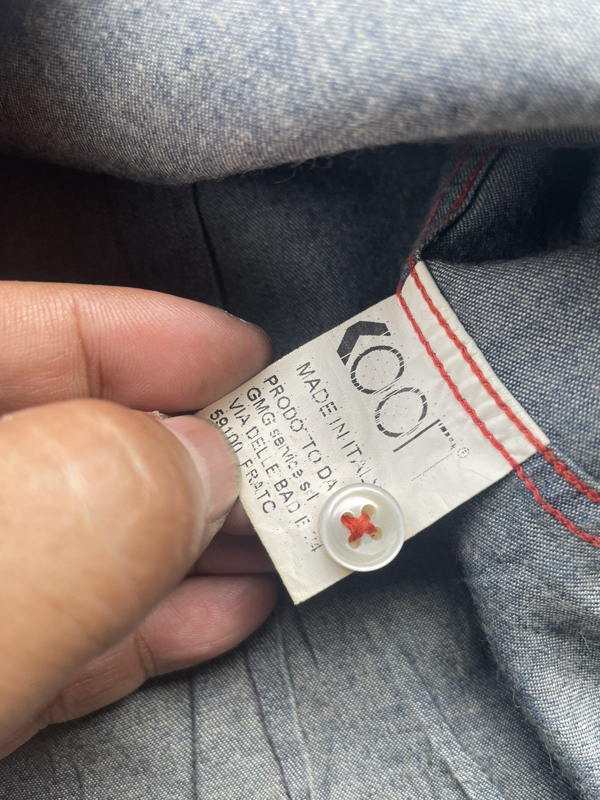Designer × If Six Was Nine × Le Grande Bleu (L.G.B.) Coon Shirt Size US M / EU 48-50 / 2 - 8 Thumbnail