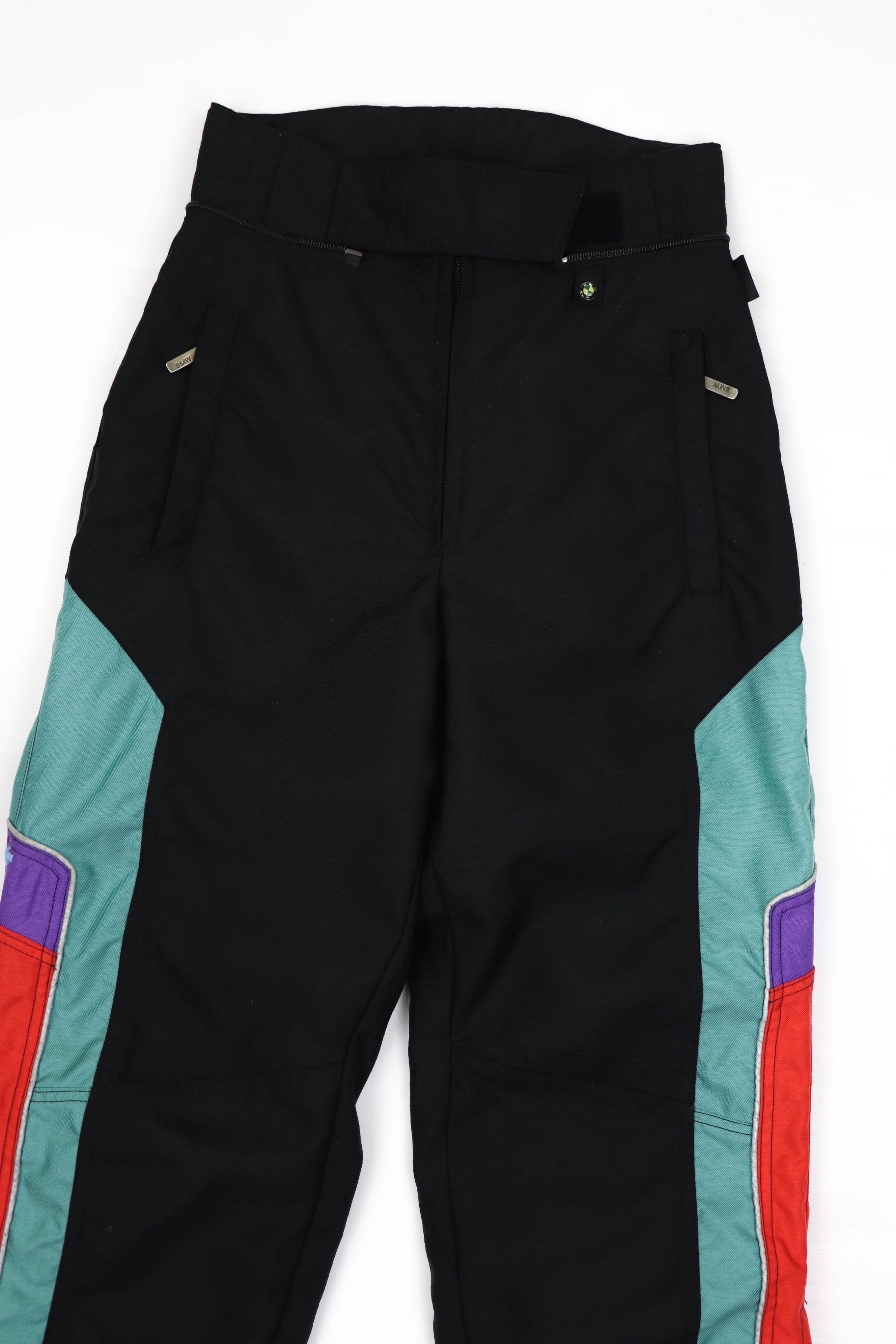 BMW BMW Vintage 90s Gore-Tex Nylon Snowboard Snow Ski Pants Size 26" / US 2 / IT 38 - 6 Thumbnail