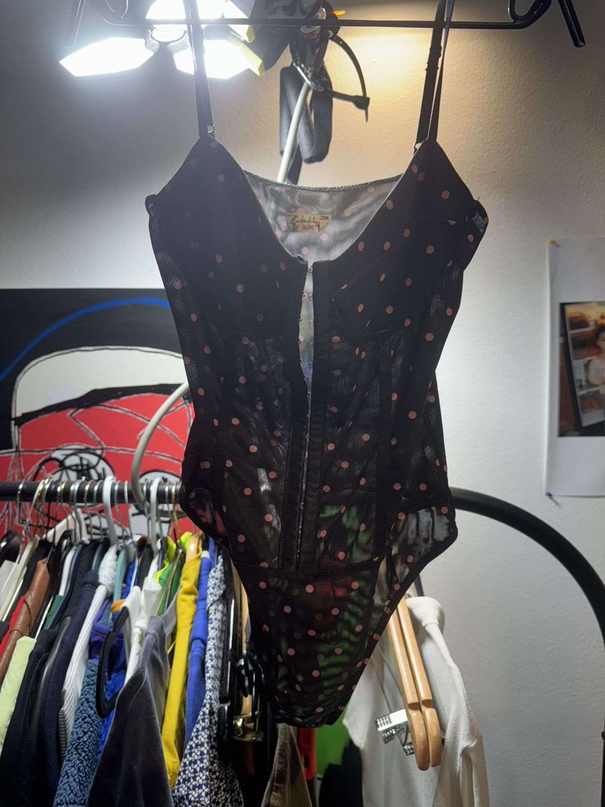 Free People Night Rhythm Printed Bodysuit - New w/o tag Sold Out Size S / US 4 / IT 40 - 10 Thumbnail