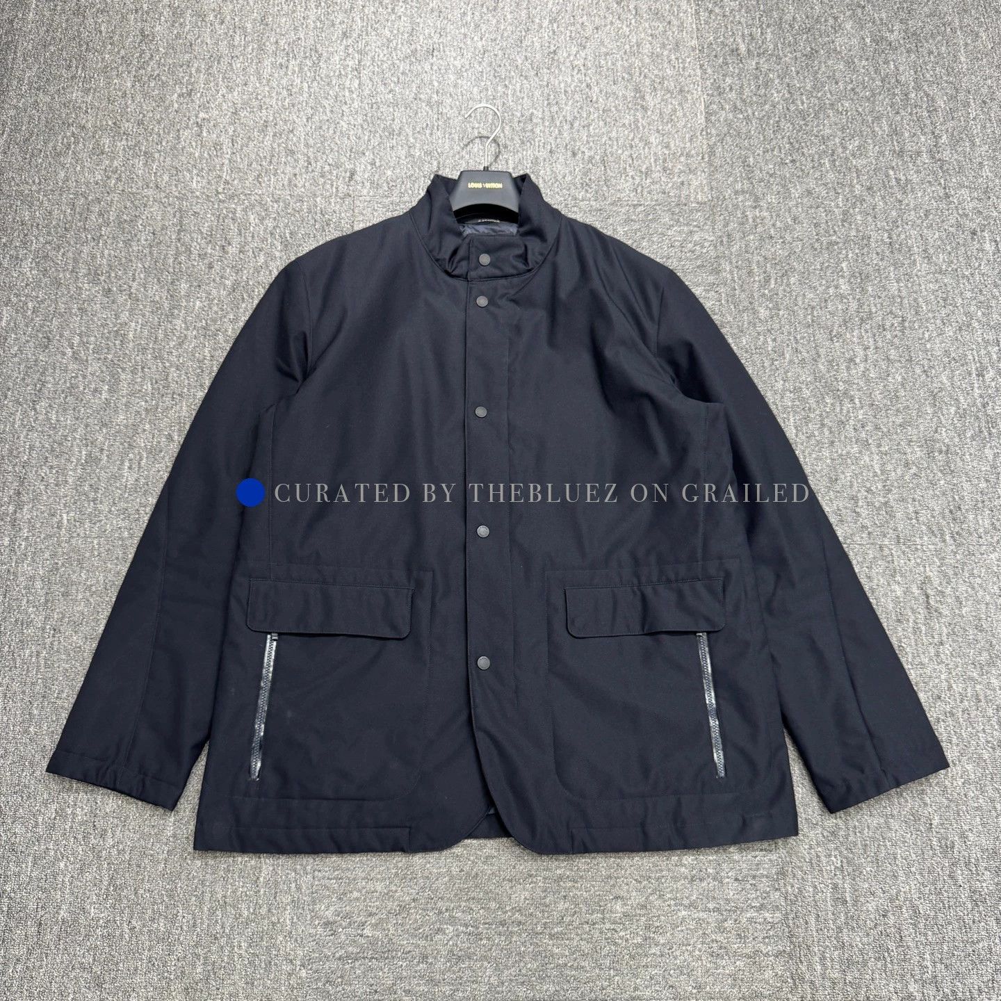 Ermenegildo Zegna Padded Black Jacket in XXL Size US XXL / EU 58 / 5 - 1 Thumbnail