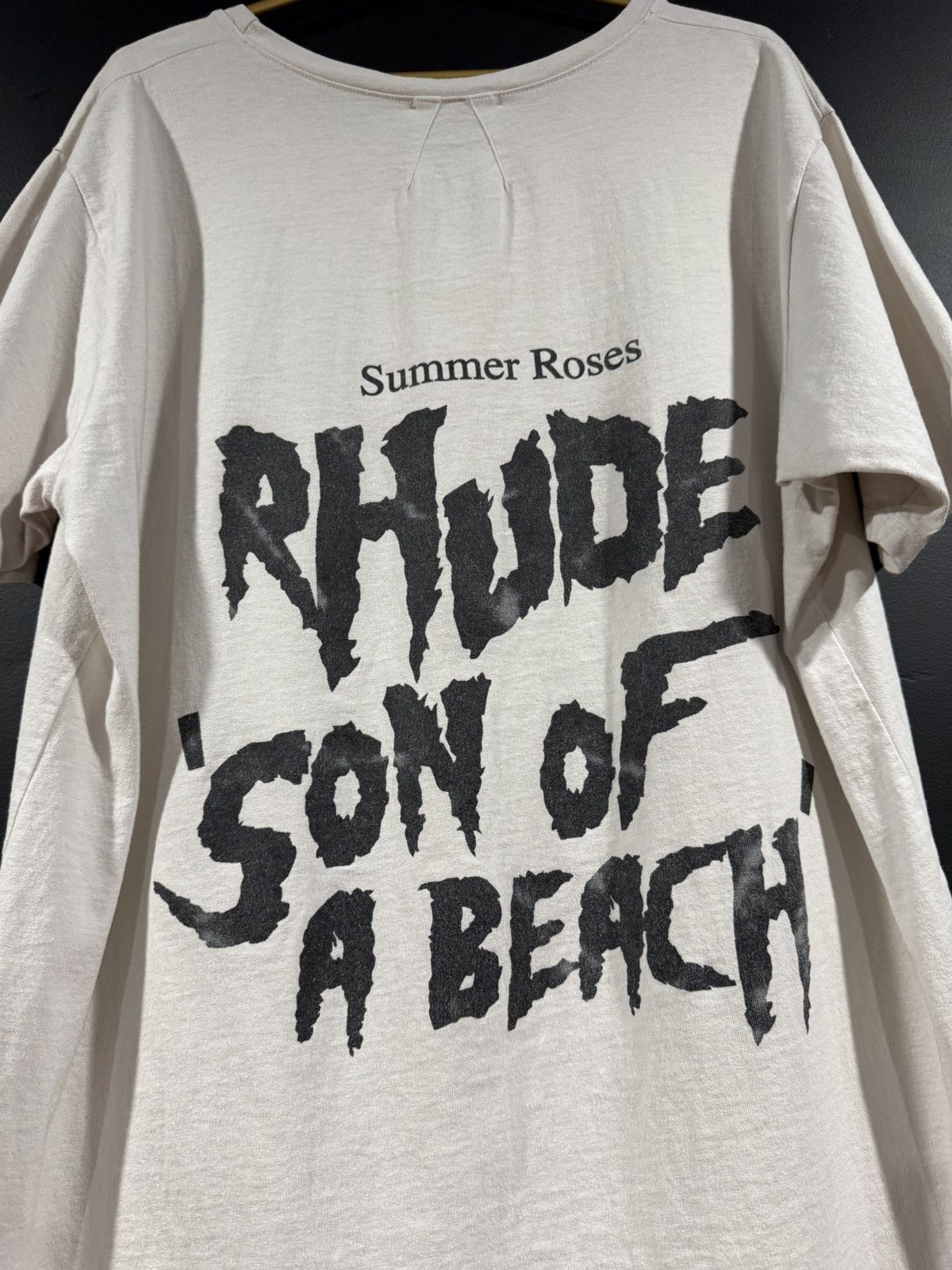 Rhude Rhude Summer Roses ‘Son Of A Beach’ Tee XL Size US XL / EU 56 / 4 - 8 Thumbnail