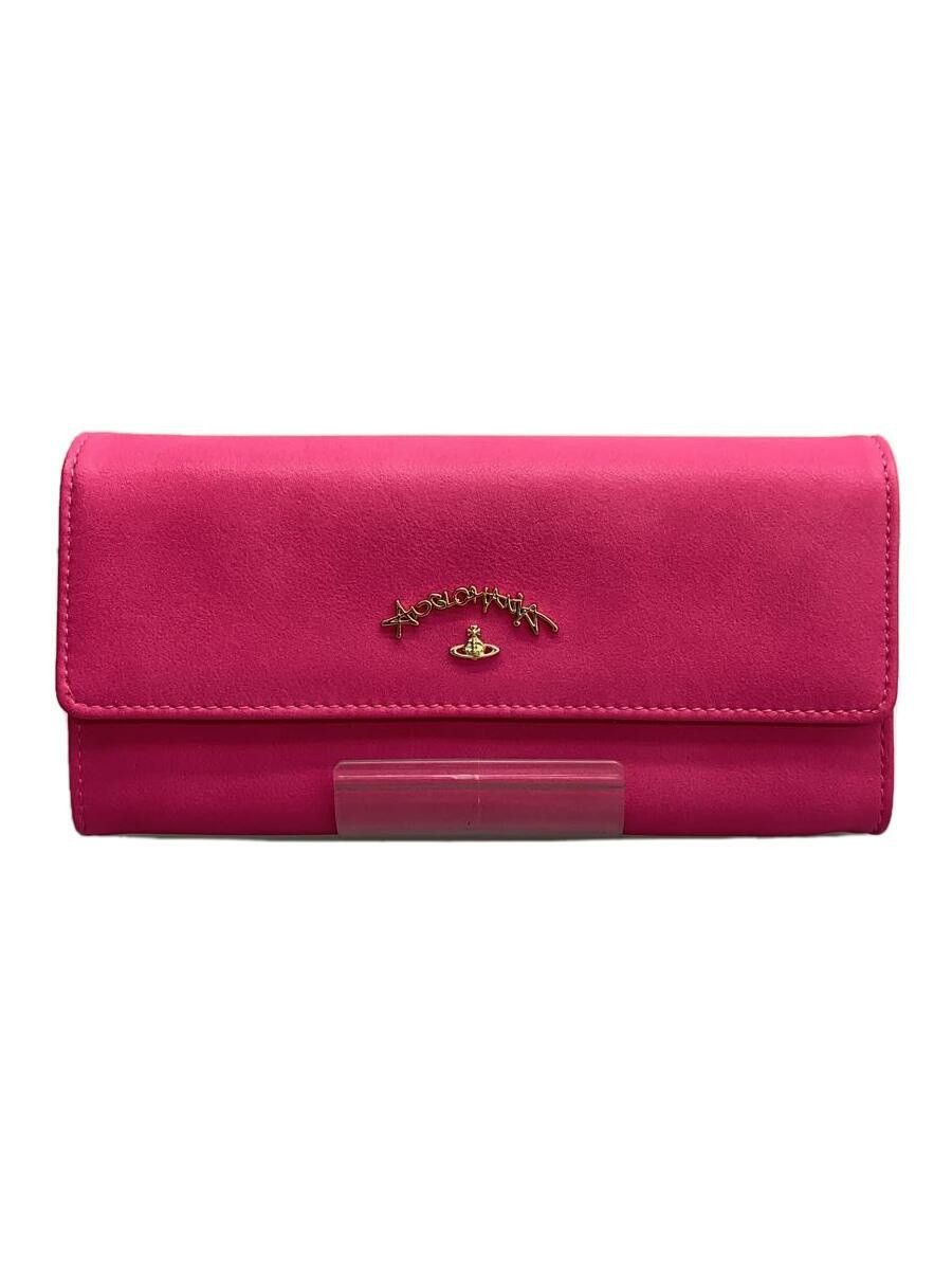 Vivienne Westwood Vivienne Westwood Plain Long Wallet Pink Size ONE SIZE - 1 Thumbnail