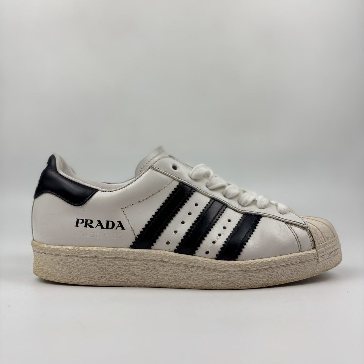 Adidas × Prada Prada x Adidas Superstar Size US 5.5 / IT 35.5 - 2 Thumbnail