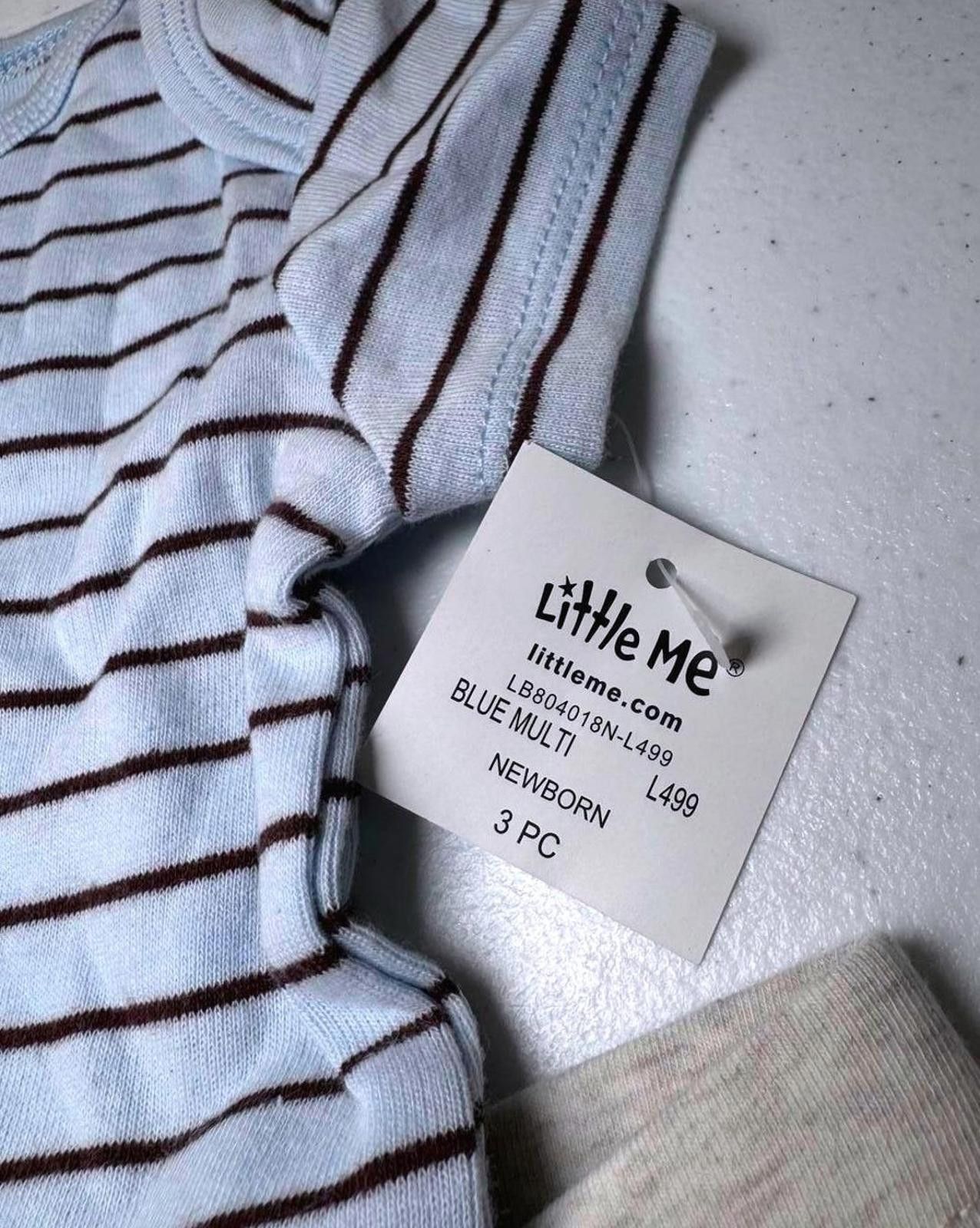 Designer Little Me Newborn 3-Piece Outfit Set Size ONE SIZE - 3 Thumbnail