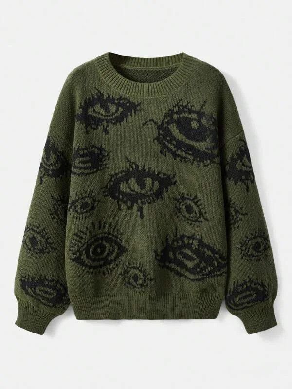 Japanese Brand Eyes Y2K Pullovers Knit Wear Sweater Size US M / EU 48-50 / 2 - 1 Thumbnail