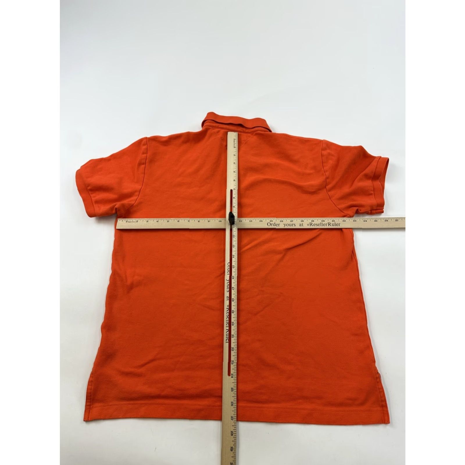 Tommy Hilfiger Tommy Hilfiger Polo Shirt Men L Orange Short Sleeve Mini Flag Logo Size US L / EU 52-54 / 3 - 4 Thumbnail