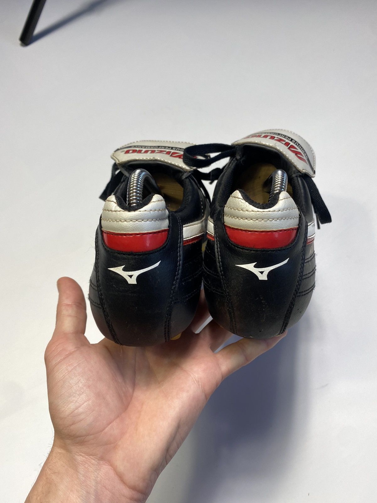 Mizuno Vintage Mizuno MRL club leather cleats football shoes Size US 8.5 / EU 41-42 - 9 Thumbnail