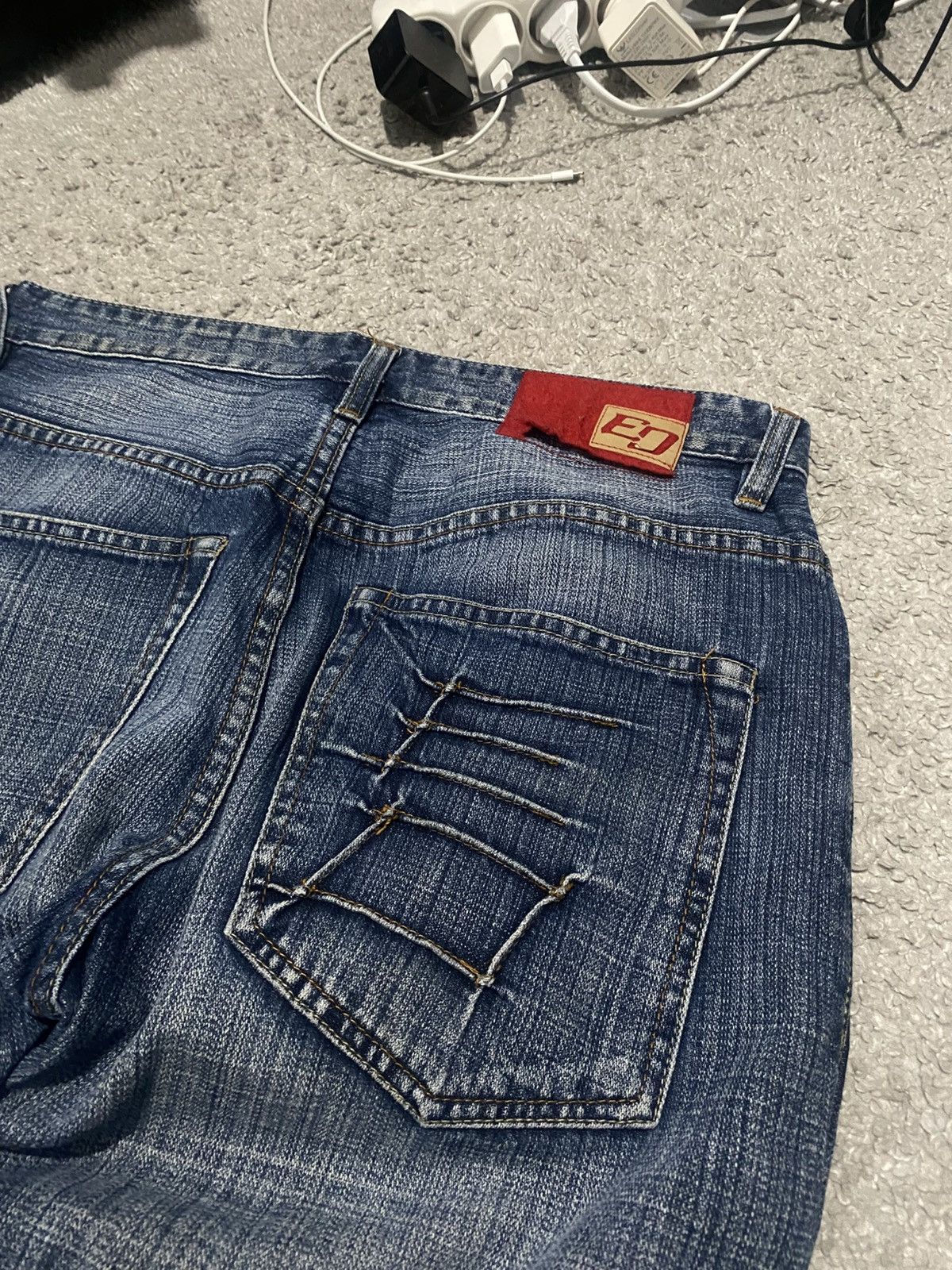Japanese Brand × Vintage Etienne Ozeki Japanese Denim Pants Hybrid y2k drip swag vtg Size US 32 / EU 48 - 4 Thumbnail