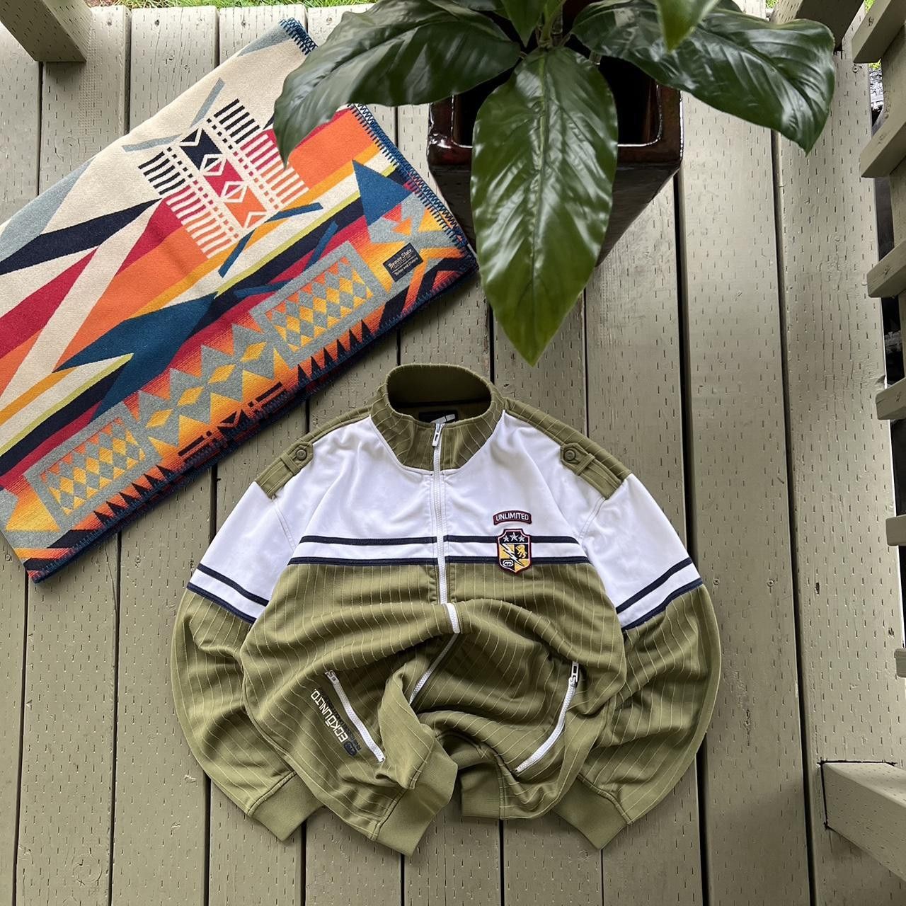 Ecko Unltd. × Vintage Vintage Y2K Ecko Unltd Track Jacket XL Full Zip Graphic Size US XL / EU 56 / 4 - 3 Thumbnail