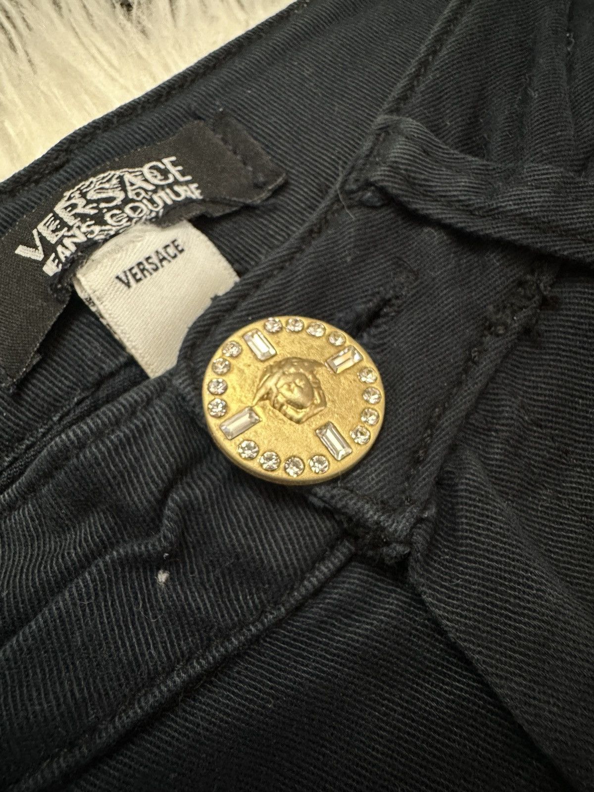 Versace Jeans Couture Versace pants vintage for women Size 26" / US 2 / IT 38 - 3 Thumbnail