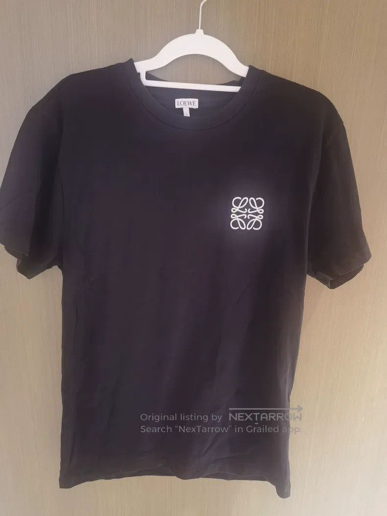 Loewe Loewe Black Short Sleeve T-Shirt, Cotton Size XS / US 0-2 / IT 36-38 - 1 Thumbnail