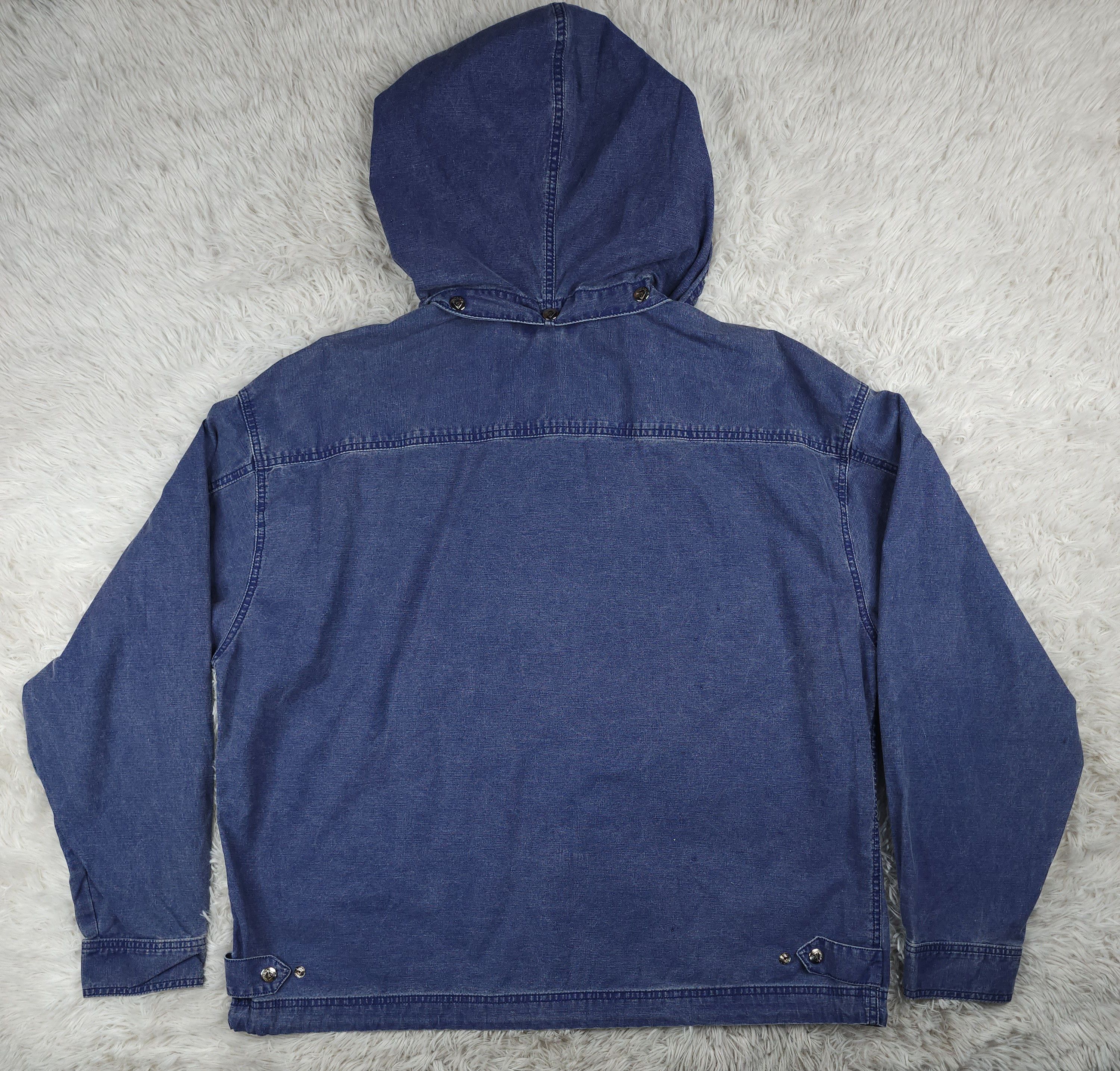 Guess Guess US by George Marciano denim hooded jacket Size XL Size US XL / EU 56 / 4 - 9 Thumbnail