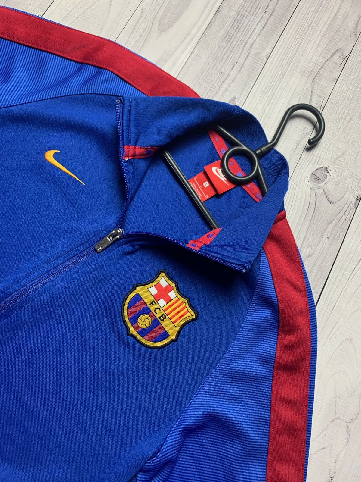 Nike × Vintage Barcelona Nike track jacket Barca size S Size US S / EU 44-46 / 1 - 2 Thumbnail