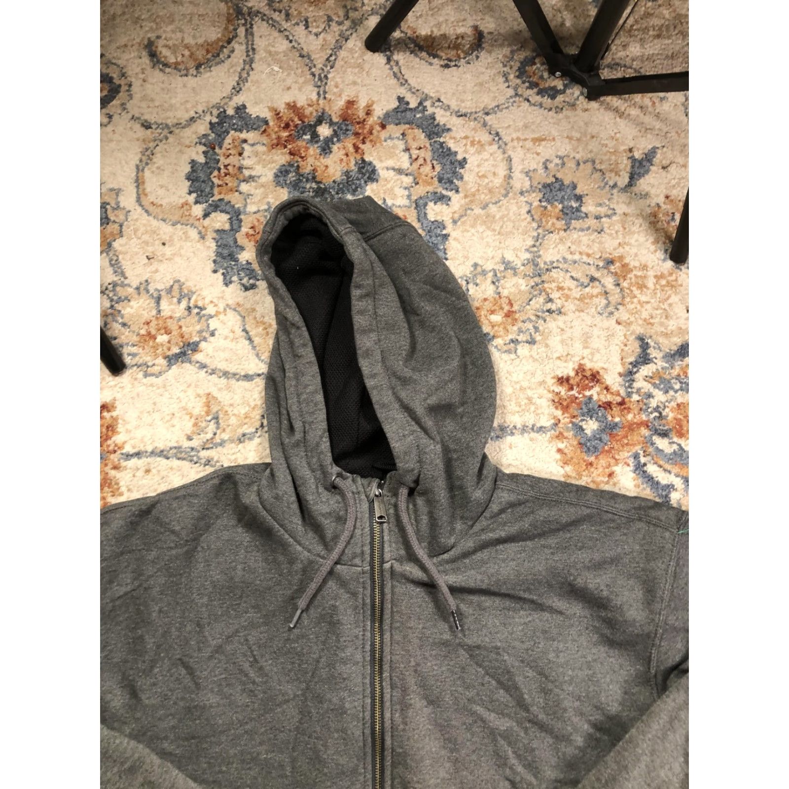 Carhartt Carhartt Hoodie Mens XL Gray Full Zip Rain Defender Lined Workwear Shirt Size US XL / EU 56 / 4 - 2 Thumbnail