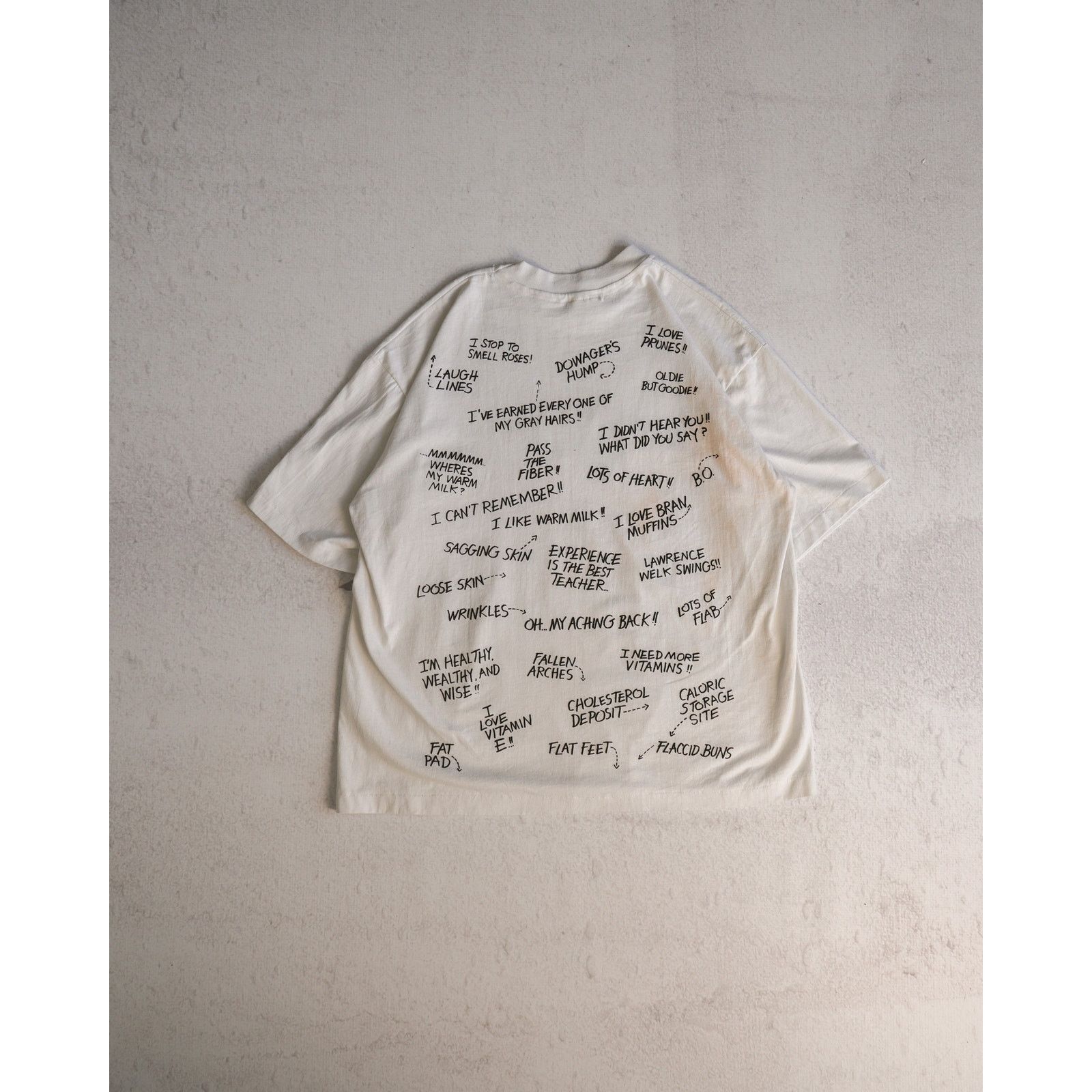 The Unbranded Brand Vintage 90s All Over Print White T-Shirt - Men's XL Size US XL / EU 56 / 4 - 2 Thumbnail