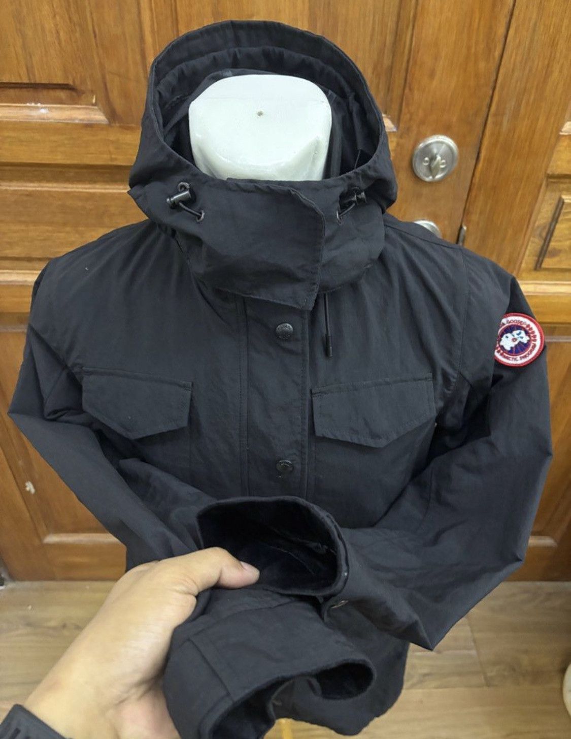 Canada Goose Vintage Canada Goose Parka Jacket hoodie Size US M / EU 48-50 / 2 - 2 Thumbnail