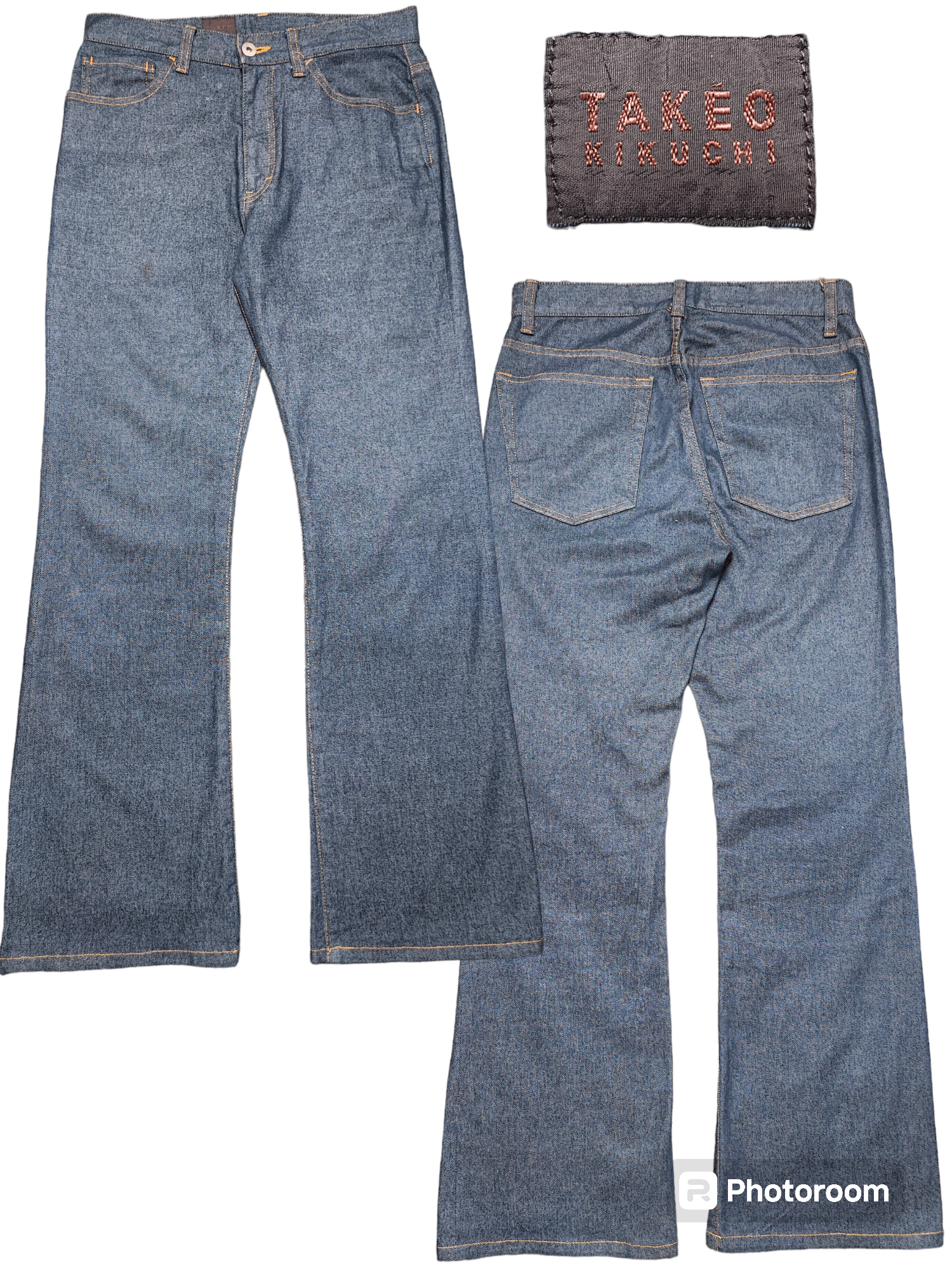 Takeo Kikuchi Flare Bootcut Denim Takeo Kikuchi Size US 28 / EU 44 - 1 Thumbnail