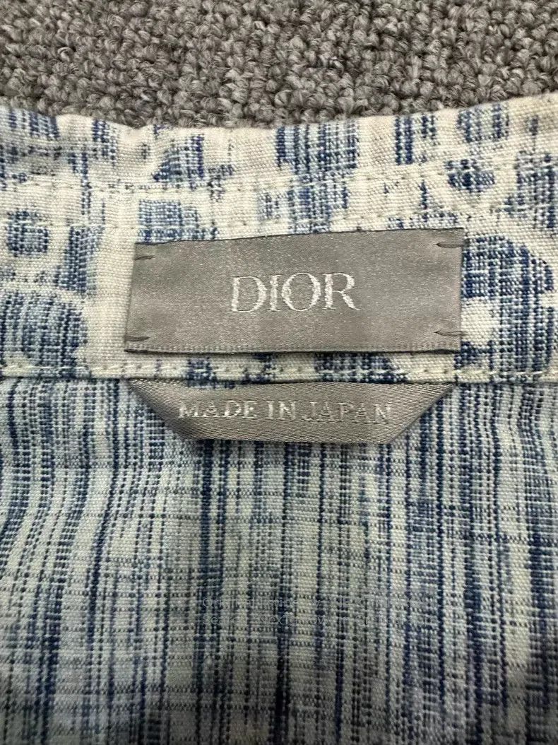 Dior Dior White and blue full-print shirt Size US XS / EU 42 / 0 - 3 Thumbnail