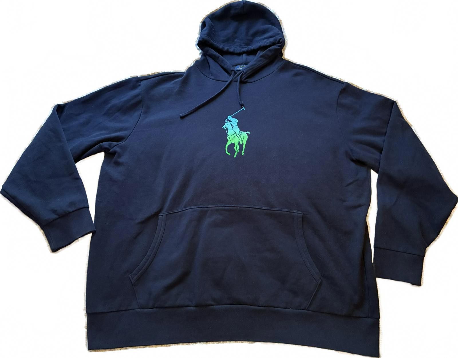 Polo Ralph Lauren Polo Ralph Lauren Ombré Big Pony Fleece Hoodie Size 2XLT Size US XXL / EU 58 / 5 - 1 Thumbnail