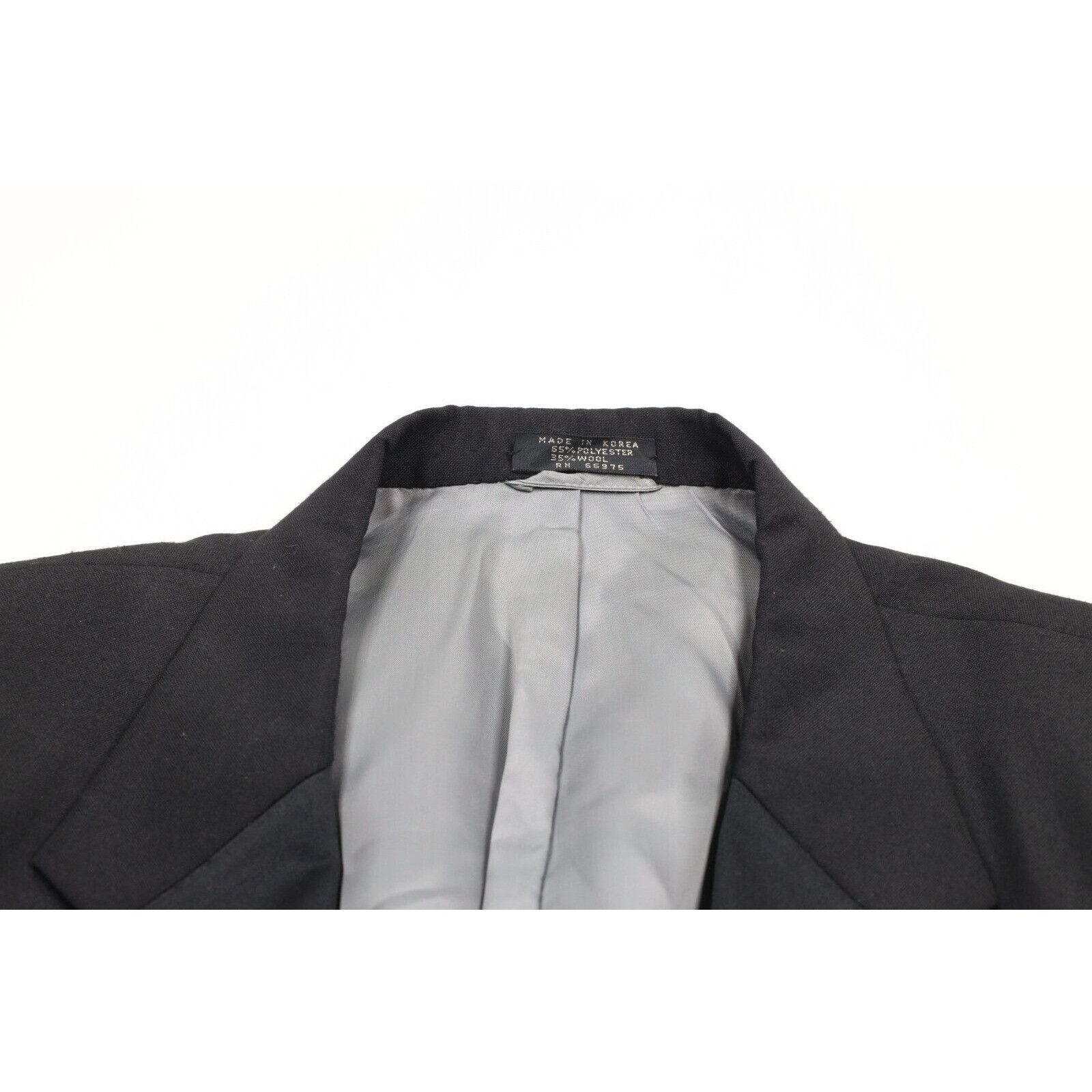 Vintage Vintage 70s Streetwear 4 Piece Wedding Prom Tuxedo Suit Size 42L - 6 Thumbnail