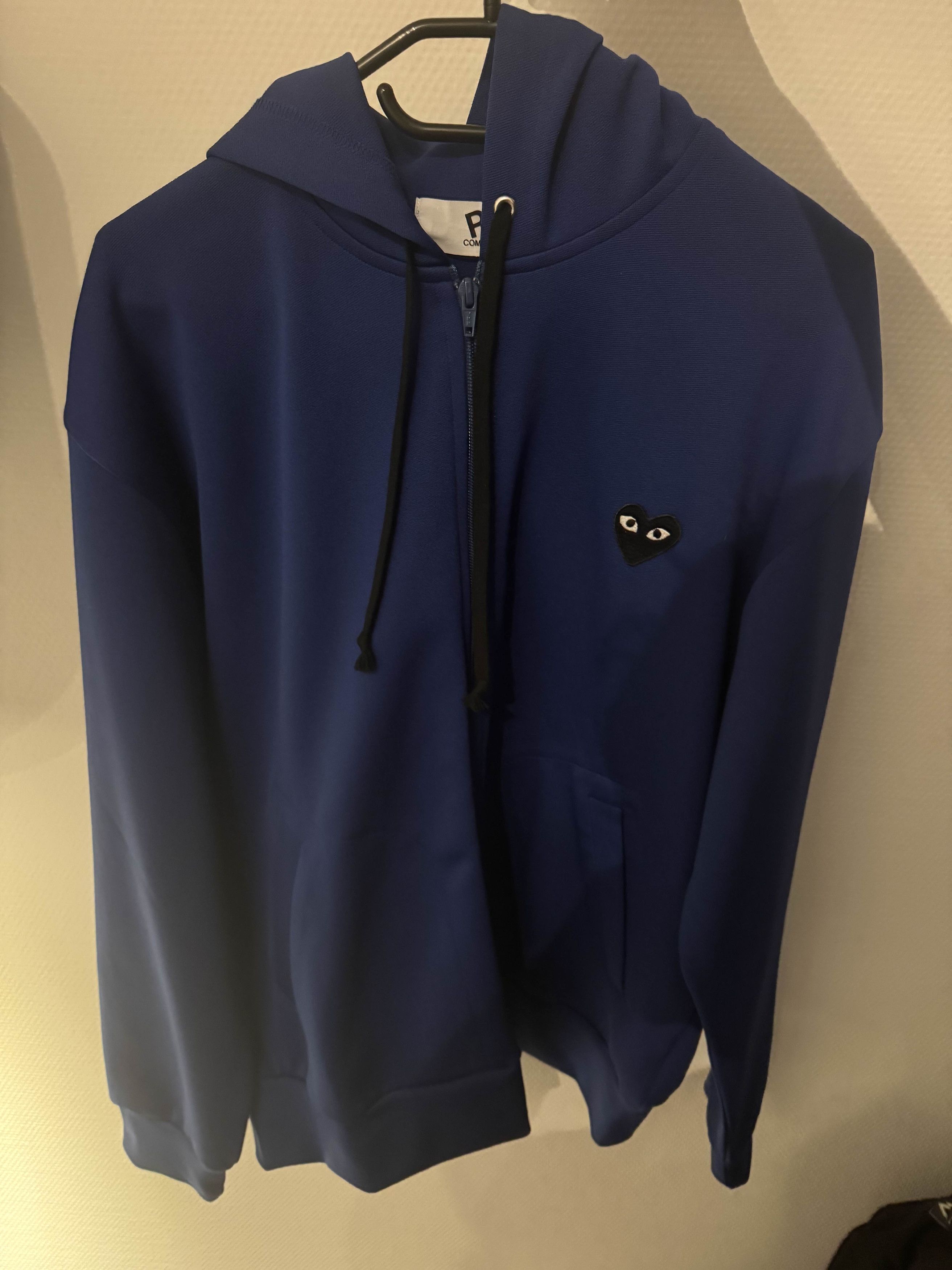 カ*ス様 2007AW COMME des GARCONS zip up hoo COMME des GARCONS PLAY Zip Up Hoodie 'Black' AZ-T254-051-1