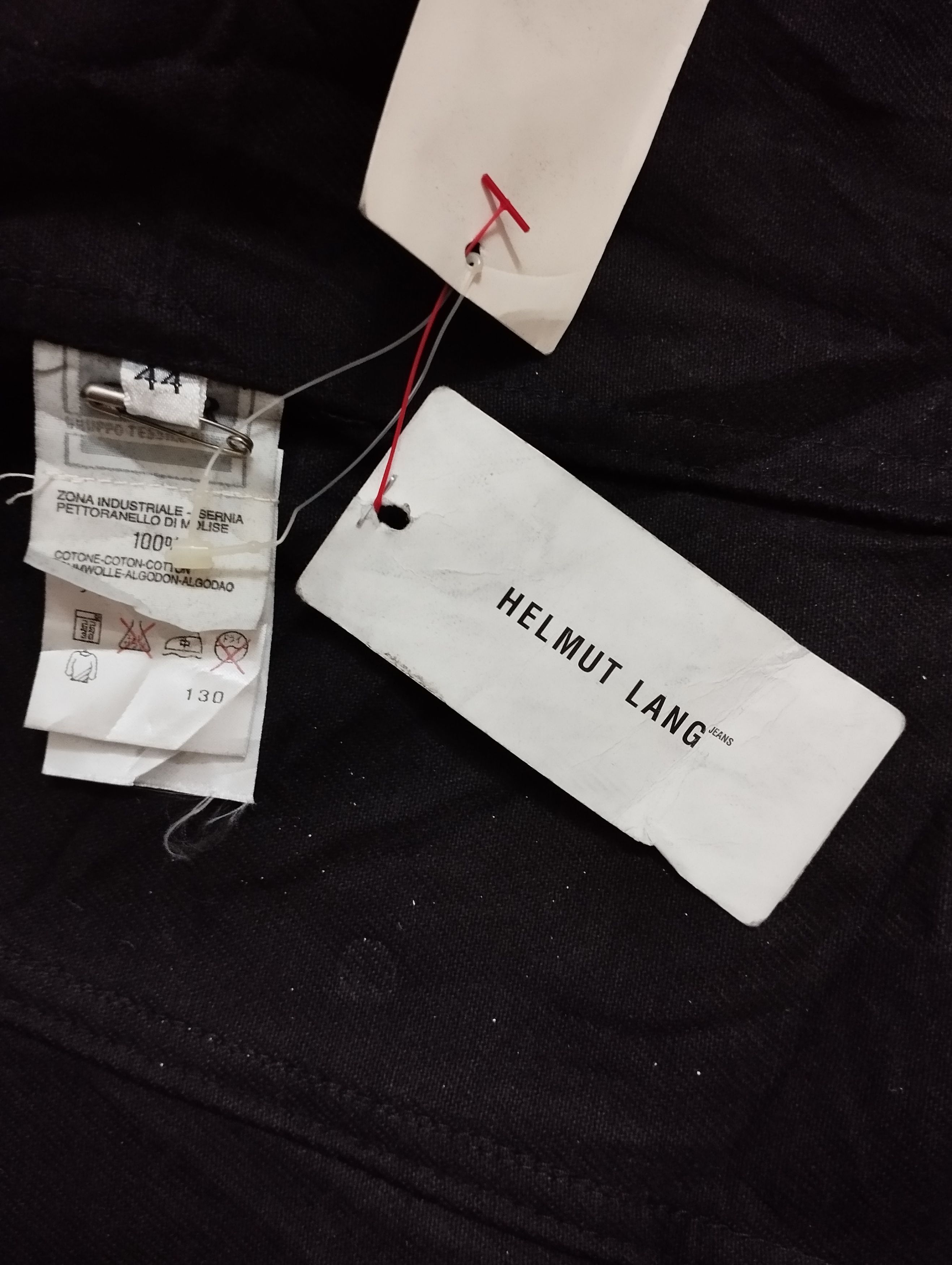 Helmut Lang Rare🔥Vintage1997 Helmut Lang Denim Jacket Rubber Stripe NOS Size US M / EU 48-50 / 2 - 8 Thumbnail
