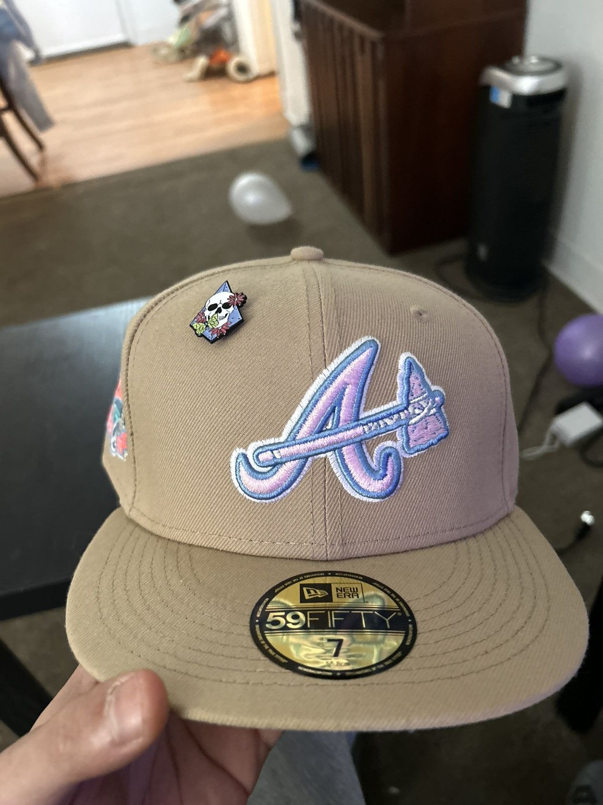 New Era New Era Atlanta Braves 2017 Inaugural Season Patch Size 7 Size ONE SIZE - 1 Thumbnail