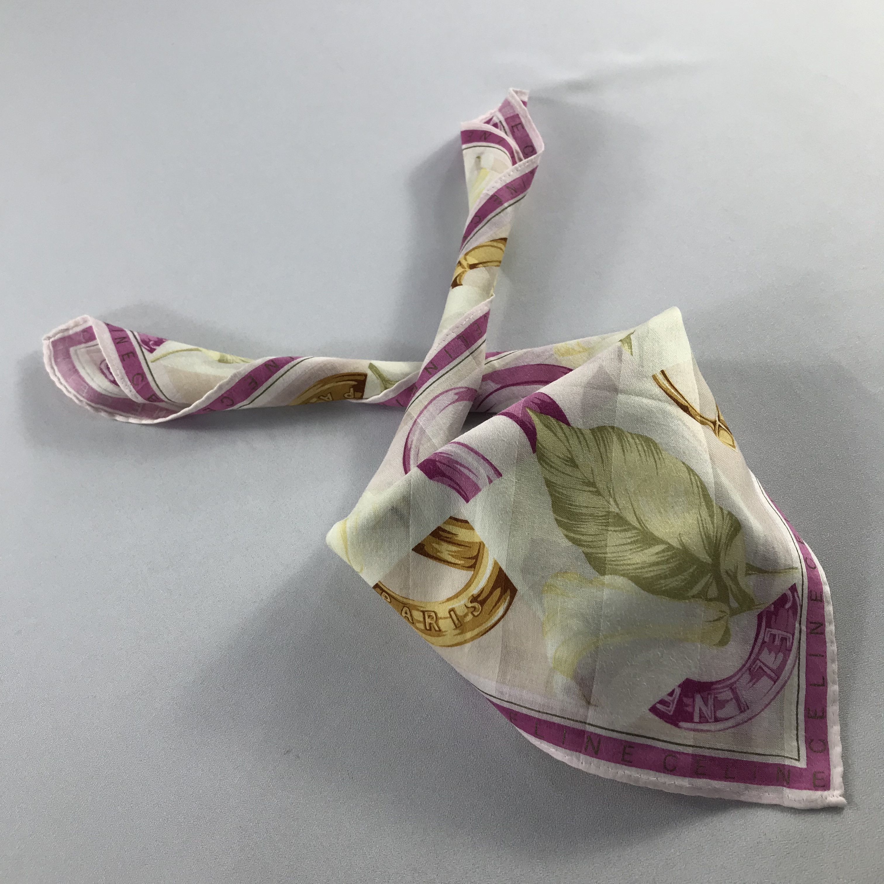 Celine Celine Handkerchief / Bandana / Neckerchief C576 Size ONE SIZE - 2 Thumbnail
