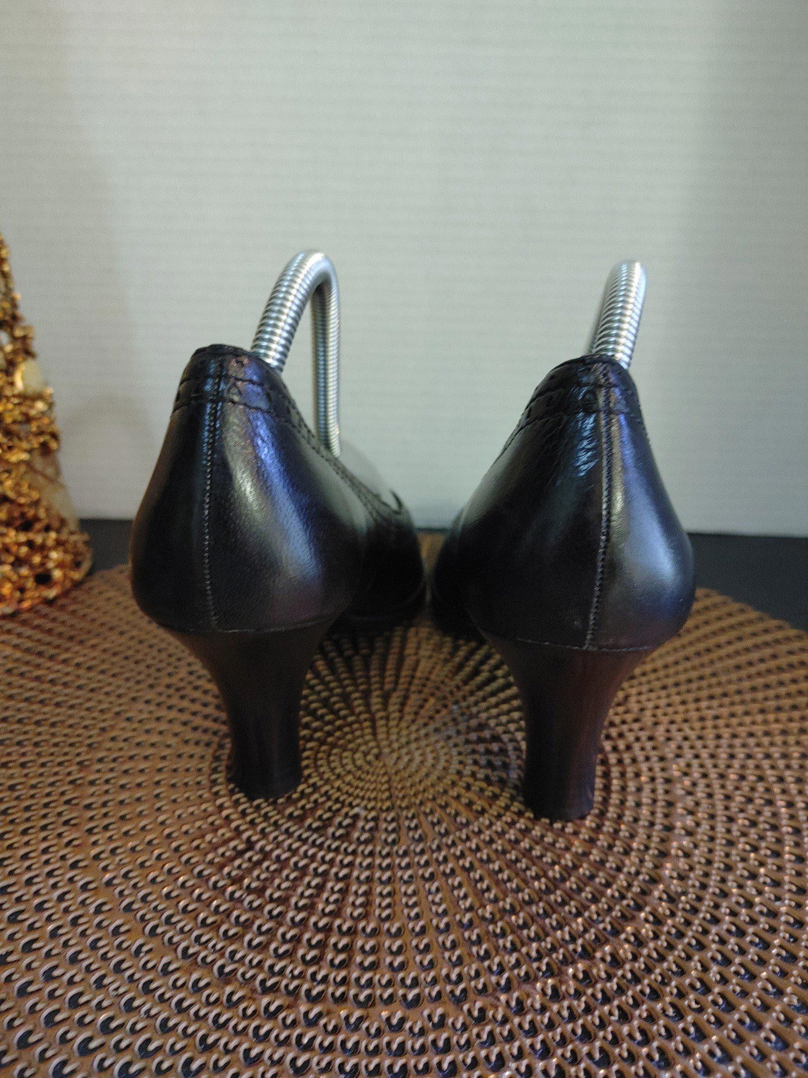 Designer Nurture by Nature Sally Leather Heels Size 8.5 Size US 8.5 / IT 38.5 - 3 Thumbnail