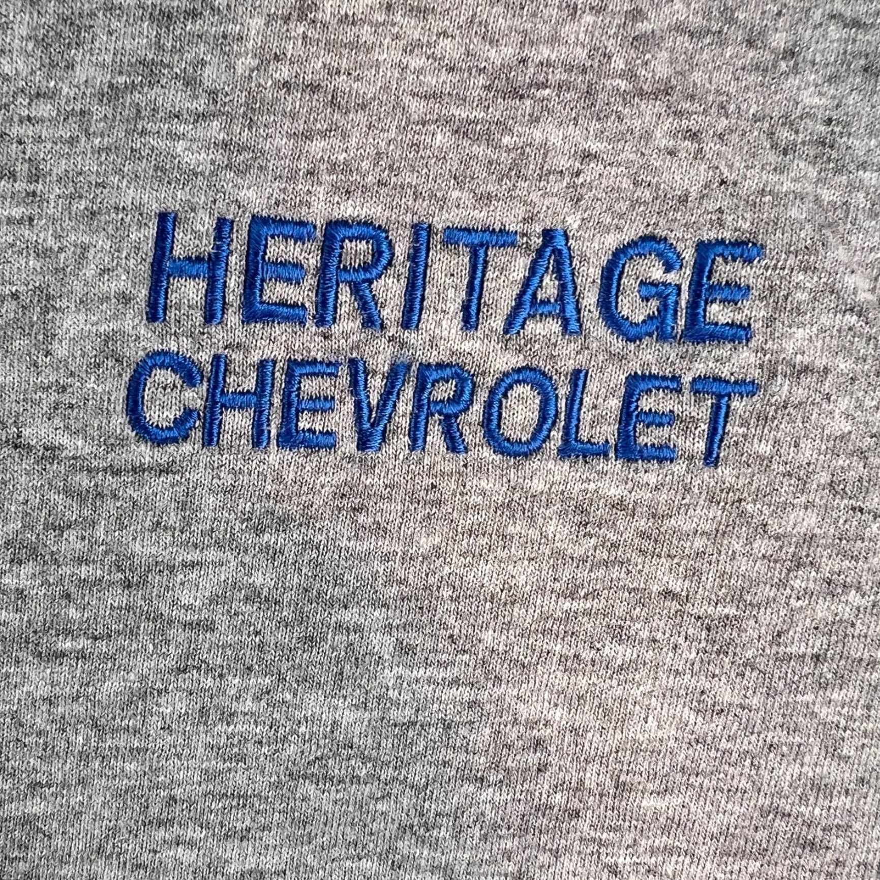 Vintage Corvette Graphic Tee Shirt Mens XL Gray Heritage Chevrolet 90s Cars Transportation Logo Embroidered © Size US XL / EU 56 / 4 - 3 Thumbnail