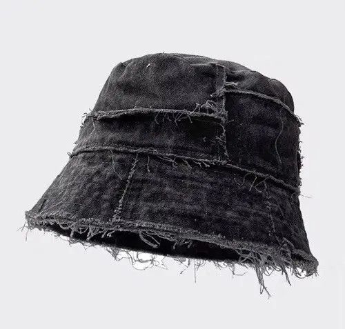 VIBE Utility grunge reversible distressed bucket hat Size ONE SIZE - 1 Thumbnail