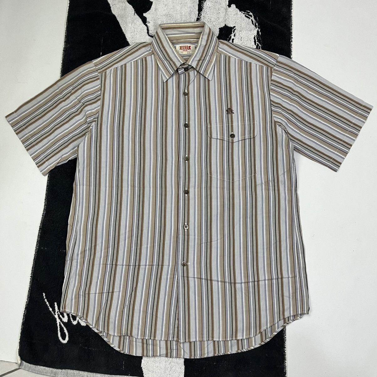 Baracuta × Hysteric Glamour × If Six Was Nine Baracuta stripe vintage short sleeve button shirt Size US M / EU 48-50 / 2 - 1 Thumbnail