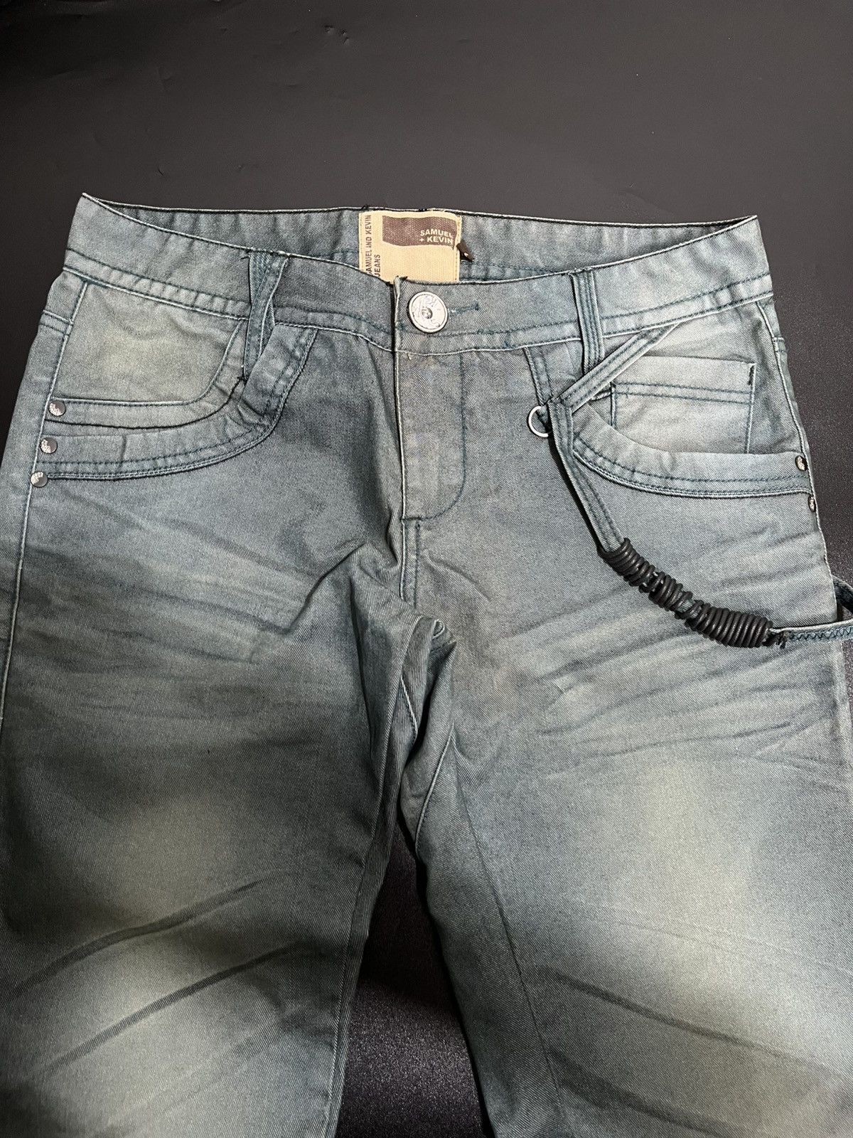If Six Was Nine × Japanese Brand × Le Grande Bleu (L.G.B.) Japanese Samuel And Kevin Flared Jeans Size US 30 / EU 46 - 6 Thumbnail