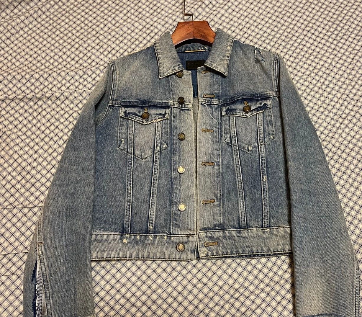 Saint Laurent Paris Saint Laurent Paris Denim jacket Size US M / EU 48-50 / 2 - 1 Thumbnail
