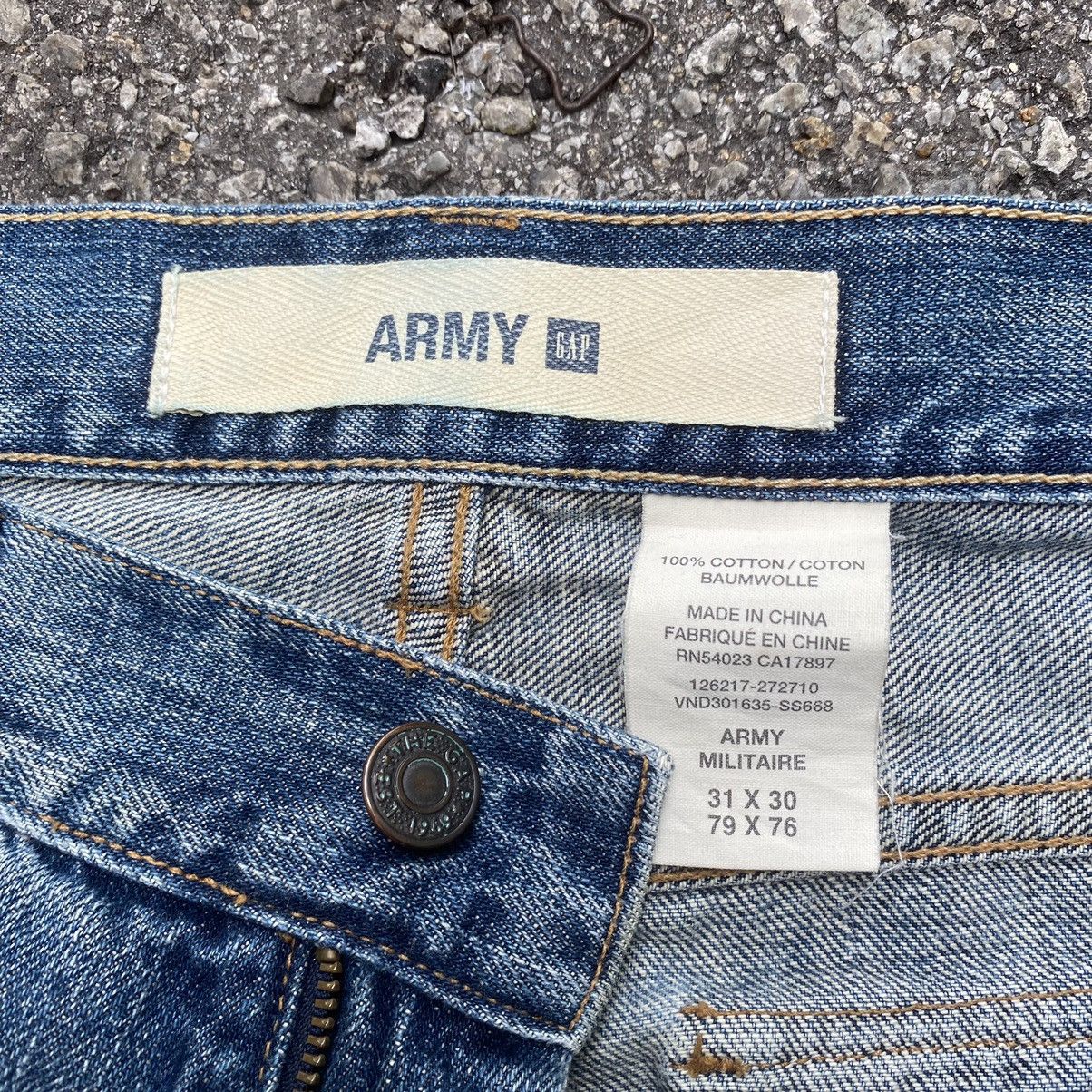 Vintage Gap Army Militaire Bush Pants Denim Workwear