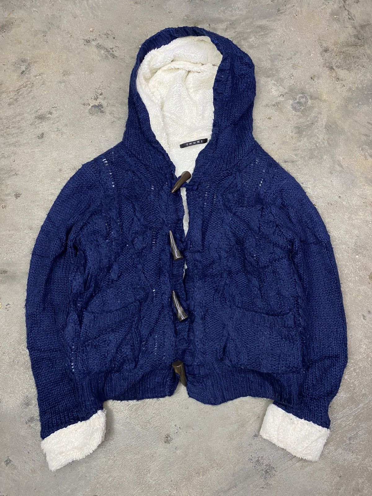 Hysteric Glamour × If Six Was Nine × Japanese Brand 2000s double layer knitted fur sherpa ingni winter session Size US M / EU 48-50 / 2 - 1 Thumbnail