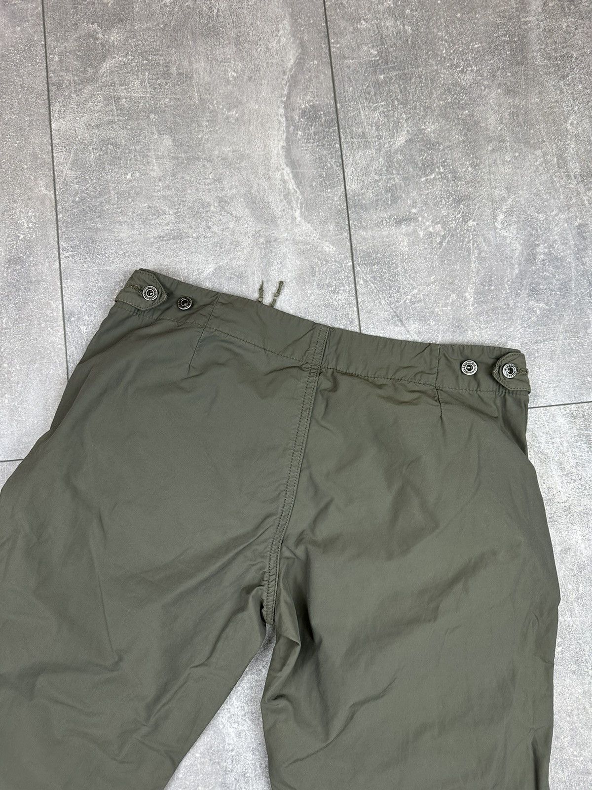 Diesel Women’s Khaki Diesel Double Knee Jogger Pants Y2K Size 27" / US 4 / IT 40 - 12 Thumbnail