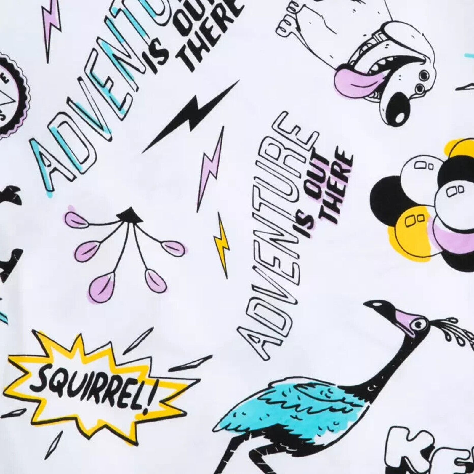 Disney NWT! UP! Fashion "Out There Wear" T-shirt for girls, 10/12 Size S / US 4 / IT 40 - 4 Thumbnail