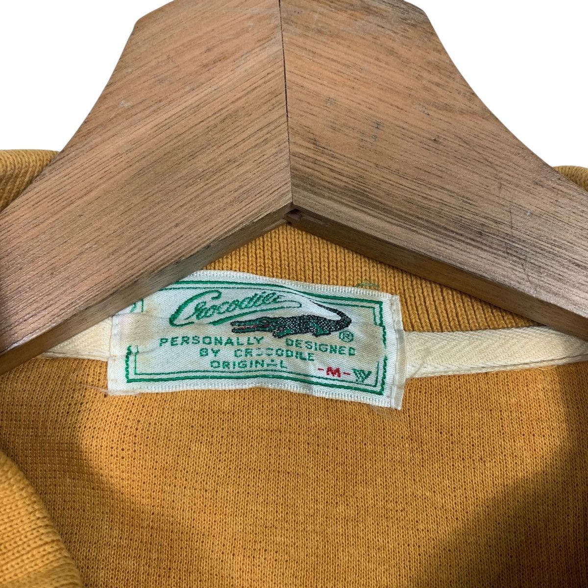 Japanese Brand Vintage CROCODILE Half Button Polo Sweatshirt #2403-C108 Size US M / EU 48-50 / 2 - 12 Thumbnail