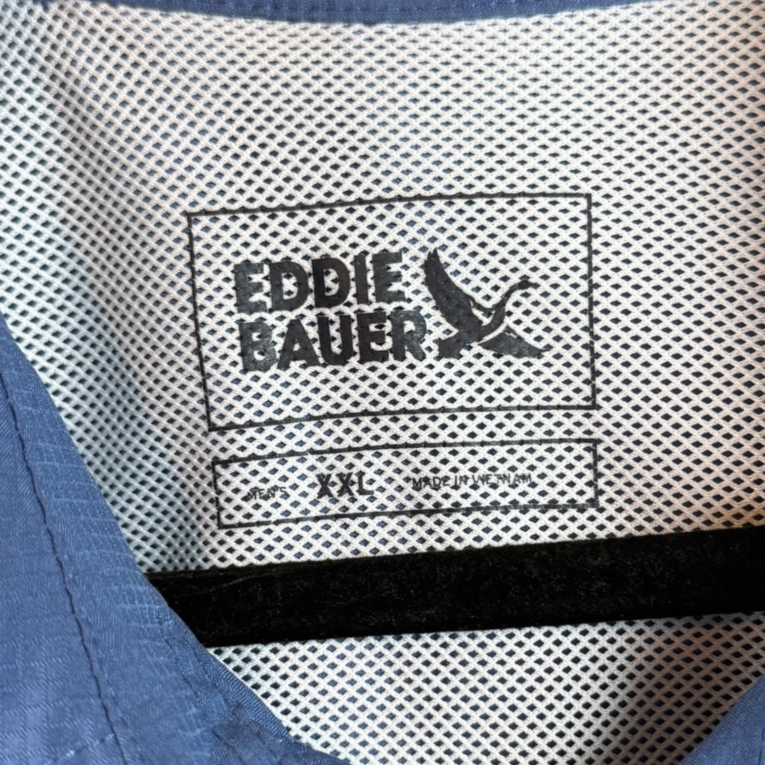 Eddie Bauer Eddie Bauer Outdoor Fishing Shirt XXL Blue Polyester Size US XXL / EU 58 / 5 - 3 Thumbnail