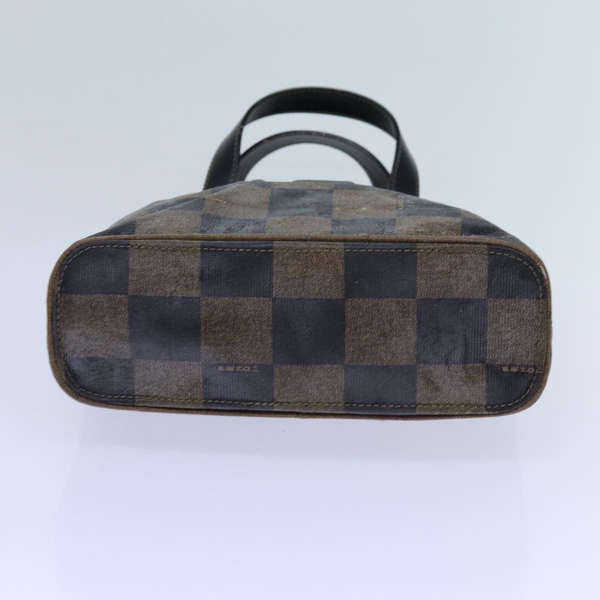 Fendi FENDI Pecan Canvas Hand Bag Brown Black Size ONE SIZE - 9 Thumbnail