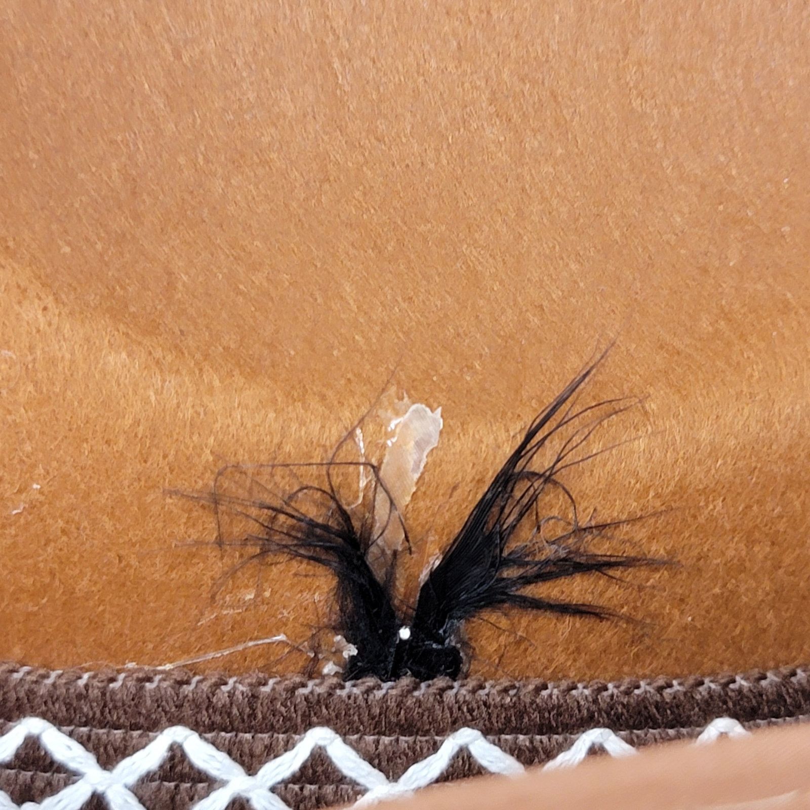 & Other Stories Unbranded Brown Felt Cowboy Hat Size ONE SIZE - 8 Thumbnail