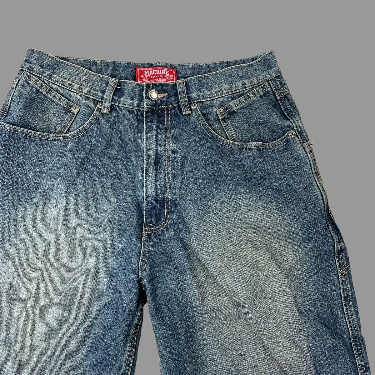 Vintage Vintage y2k baggy denim shorts Size US 30 / EU 46 - 1 Thumbnail
