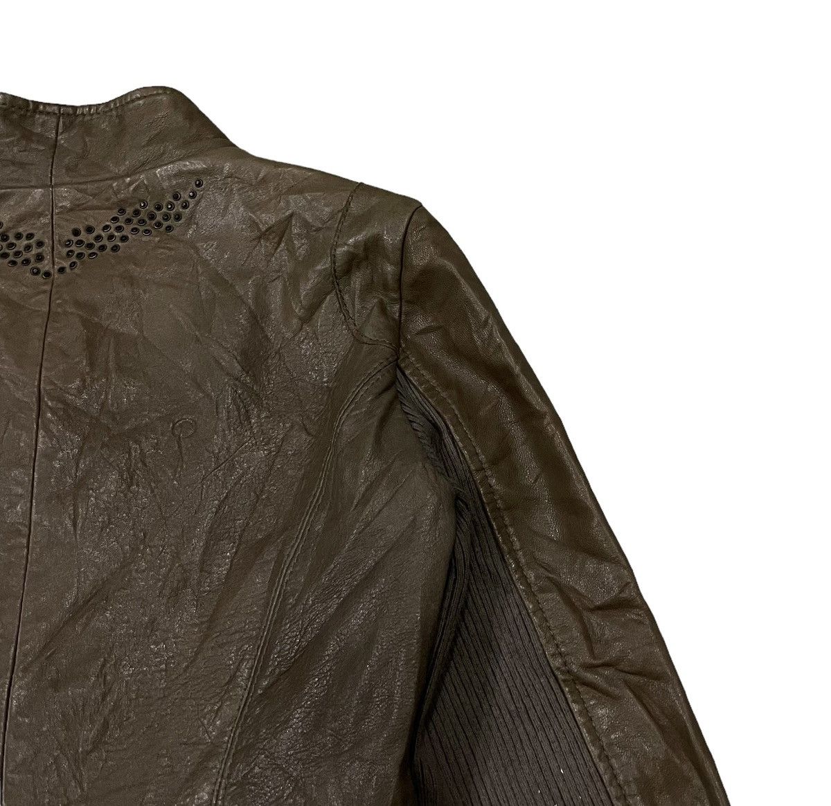 Zadig & Voltaire Vintage Zadig & Voltaire Lukas Lamb Leather Jacket Size XS / US 0-2 / IT 36-38 - 10 Thumbnail