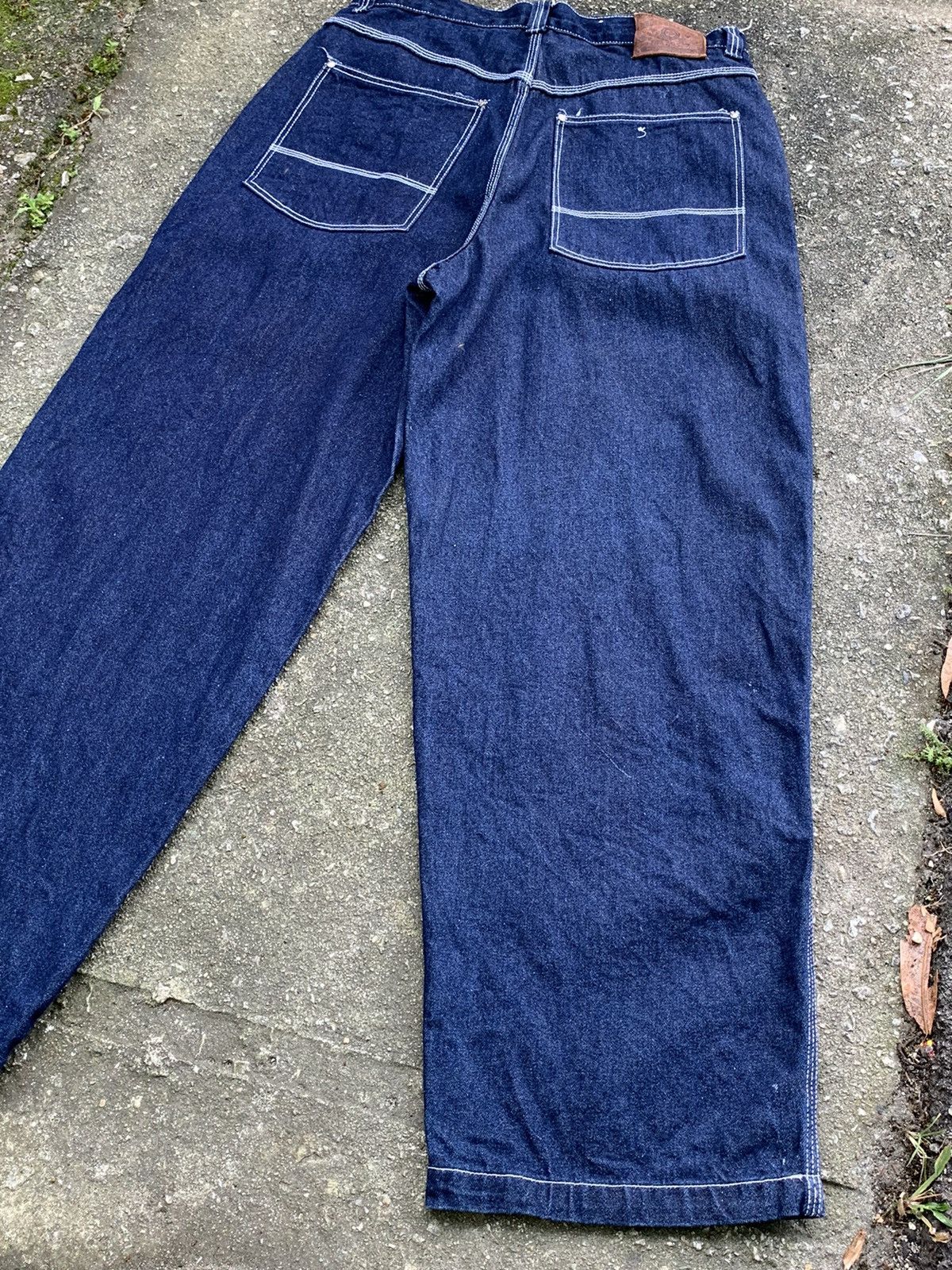 JNCO × Marc Buchanan × Pelle Pelle Vintage 90s Pelle Pelle Marc Buchanan Baggy Jeans Pants Size US 34 / EU 50 - 14 Thumbnail