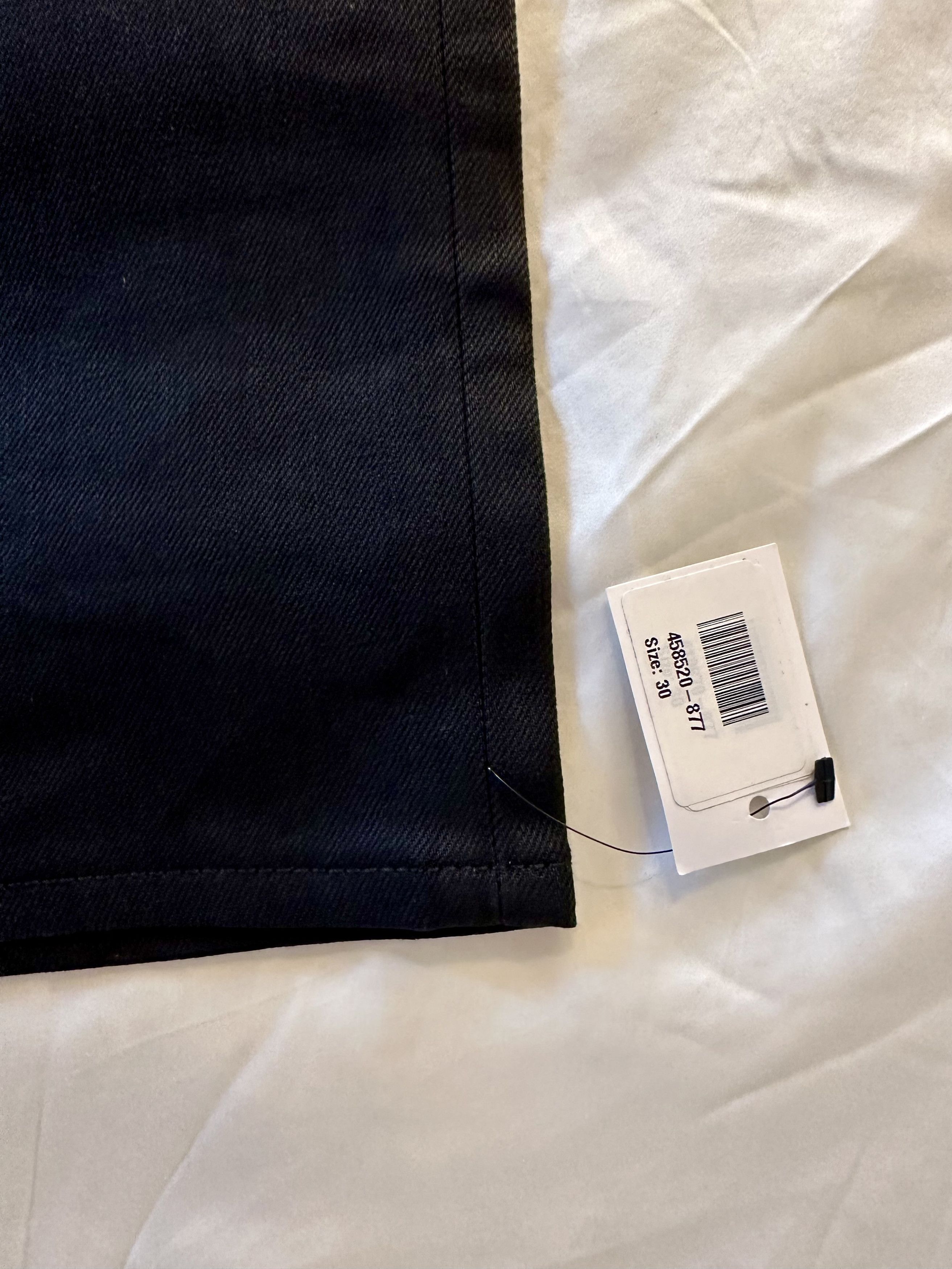 Hedi Slimane × Saint Laurent Paris AW13 RAW BLACK DENIM JEAN | D01 | SLIM FIT Size US 30 / EU 46 - 4 Thumbnail