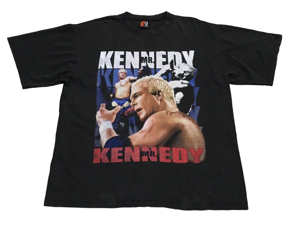 Vintage Rare Design Vintage Wrestler Mr.Kennedy WWE T-shirt 2000s | Grailed