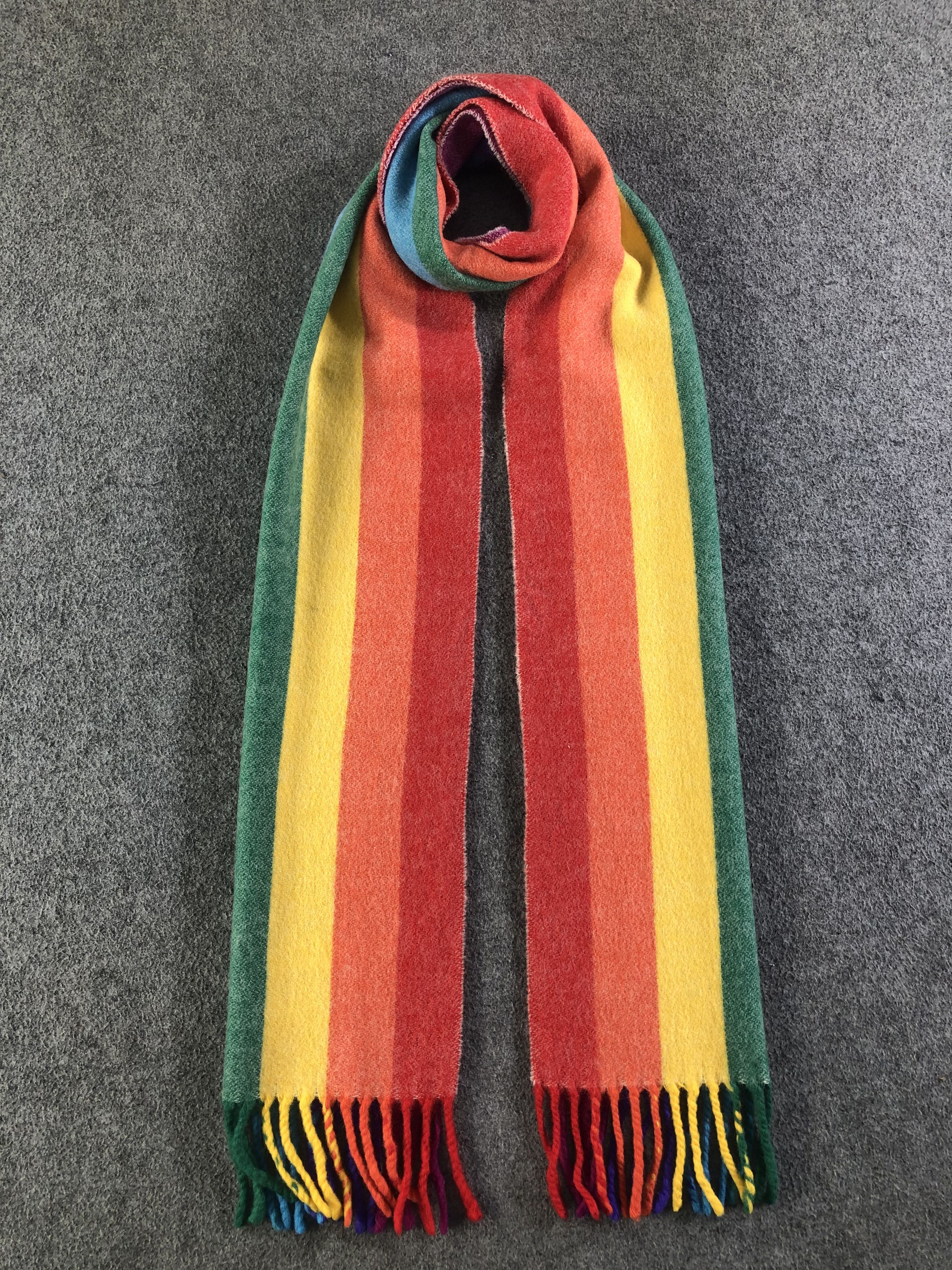 Vintage Glen Prince Lambswool Scarf / Muffler / Neckwear SS1238 Size ONE SIZE - 1 Thumbnail